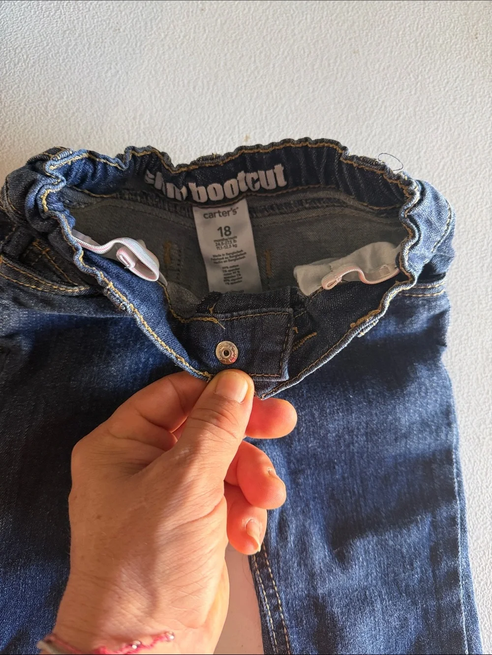 Carter's Dark Blue Denim Jeans for Kids